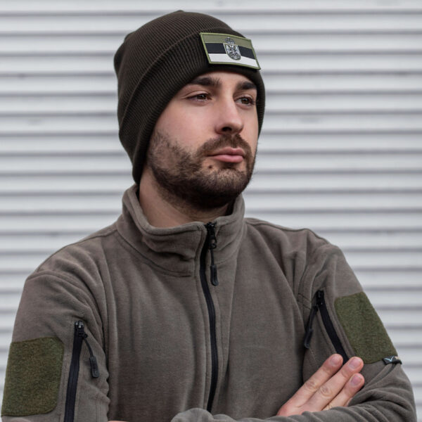 Vogel zelena pamučna kapa sa zastavicom SRBIJA 2