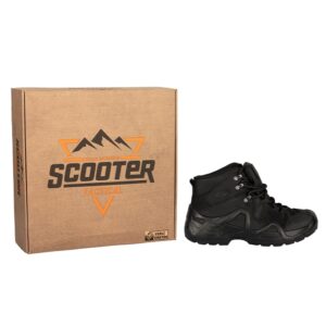 Scooter kožne crne vodootporne cipele