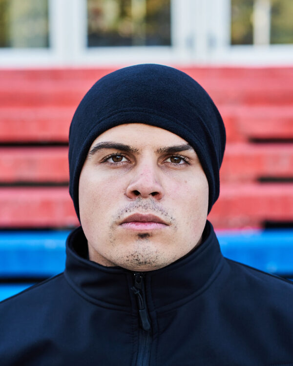 Single Sword crna taktička flis kapa